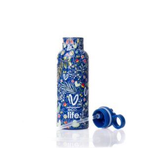Ecolife Θερμός – Μπουκάλι X Vasiliki 500ml Blue 33-BO-2324 - Image 2