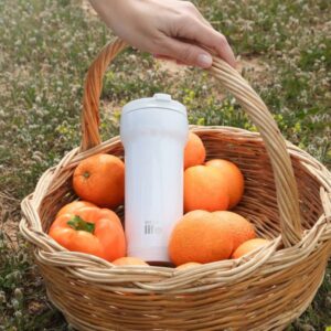 Ecolife Θερμός - Ποτήρι Για Καφέ Ανοξείδωτο 420ml Λευκό 33-BO-4129 - Image 4