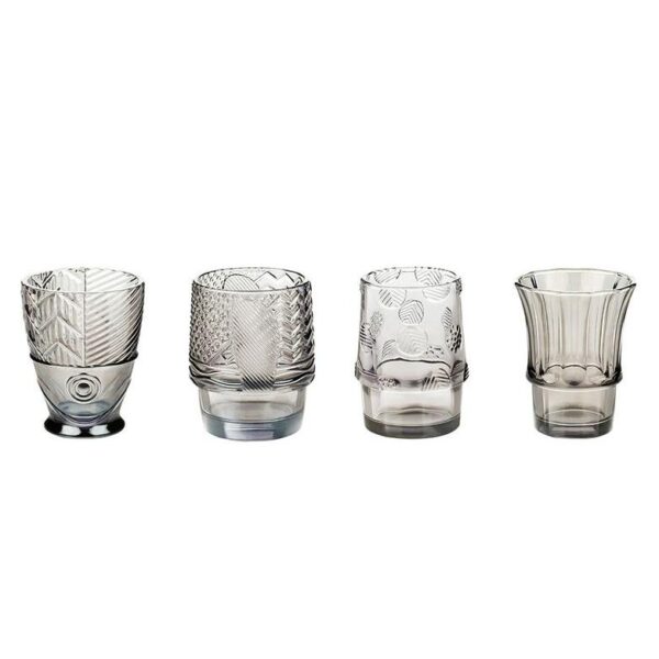 Alpina Γυάλινα Ποτήρια Σετ 4 Tεμαχίων 220 - 240 - 265 - 310ml Ψάρι Διάφανο 361000156 - Image 2