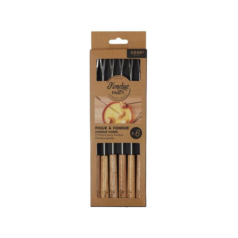 363900116-7_782_600 Cook Concept Πηρούνια Φοντύ Σετ 6 Τεμαχίων 23.2cm KU6535 - Image 1