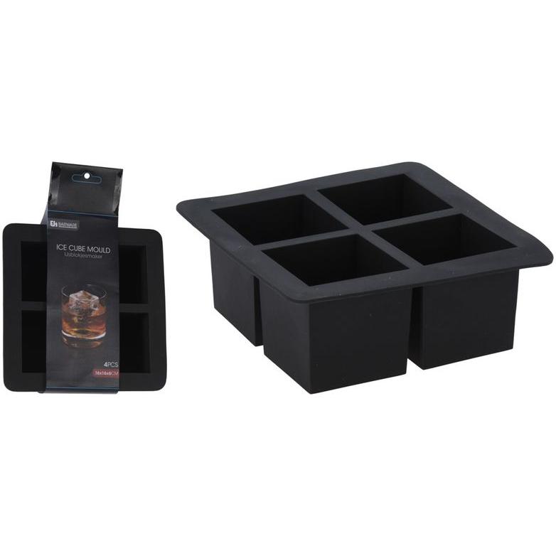 364100131-1_782_600 Excellent Houseware Φόρμα Σιλικόνης Για Παγάκια 4 Θέσεις Κύβου Barware 101001240 - Image 1