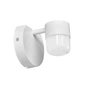 Fos Me Φωτιστικό Eπίτοιχο Καθρέπτου - Πινάκων LED 6.5W 600lm Θερμό IP44 Λευκό 40-12127