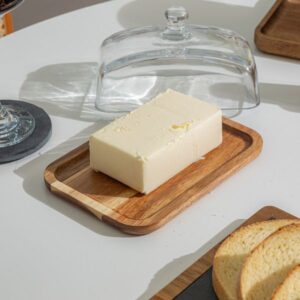 Estia Βάση Τυριών Allure 18.5x12.8x10cm Με Γυάλινο Καπάκι 01-26745 - Image 4