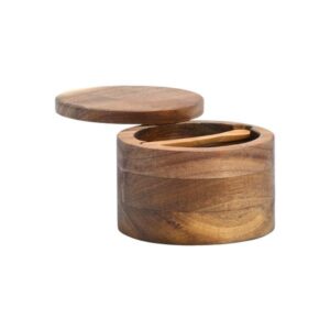Estia Δοχείο Μπαχαρικών Allure Φ9x7cm Από Ξύλο Ακακίας 01-28282 - Image 3