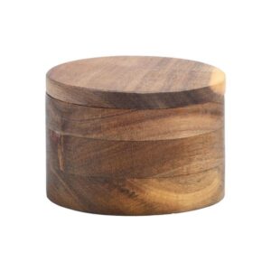 Estia Δοχείο Μπαχαρικών Allure Φ9x7cm Από Ξύλο Ακακίας 01-28282 - Image 2