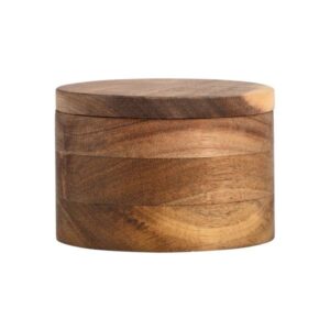 Estia Δοχείο Μπαχαρικών Allure Φ9x7cm Από Ξύλο Ακακίας 01-28282 - Image 4