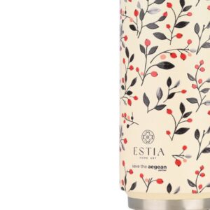Estia Θερμός Ποτήρι Travel Cup Save The Aegean 500ml Bloom Beige 01-31213 - Image 2
