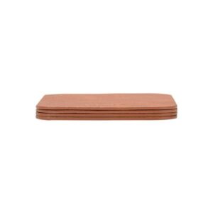 Estia Σουβέρ Allure PVC Σετ 4τμχ 10x10cm Καφέ 07-32401 - Image 3
