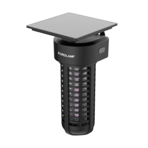 Eurolamp Εντομοκτόνο Επαναφορτιζόμενο 4W Με Ηλιακό Πάνελ IP44 Μαύρο 300-46004 - Image 2