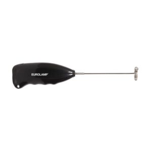 Eurolamp Μιξεράκι Φραπέ Μπαταρίας 2xAA Μαυρό 300-70030