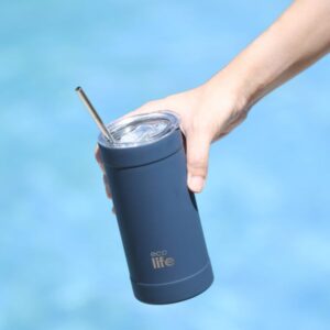 Ecolife Θερμός - Ποτήρι Για Καφέ Ανοξείδωτο 500ml Μπλε 33-BO-4126 - Image 2