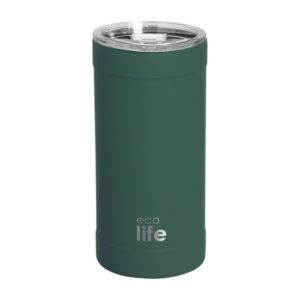 Ecolife Θερμός - Ποτήρι Για Καφέ Ανοξείδωτο 500ml Teal Green 33-BO-4128 - Image 3