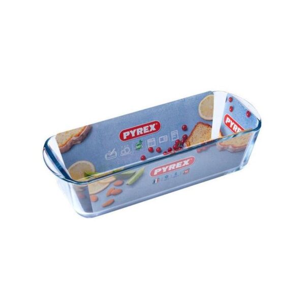 Pyrex Φόρμα Κέικ Από Πυράντοχο Γυαλί Bake And Enjoy 28x12x8cm 1.5l Διάφανο 15213