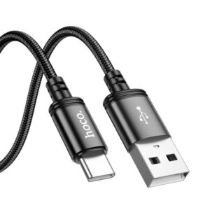 Hoco Καλώδιο Σύνδεσης X89 USB-A Σε USB-C 3A Braided 2m Μαύρο 646475 - Image 3
