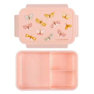 A Little Lovely Company Δοχείο Φαγητού Bento 22x7x14.5cm 1.2L Butterflies BBBUPI67 - Image 2