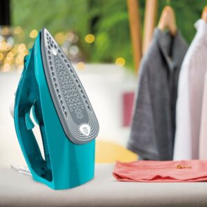 Tefal Σίδερο Ατμού 2500W Express Steam Με Αντικολλητική Πλάκα 45-200gr Ατμός Μπλε FV2867 - Image 3
