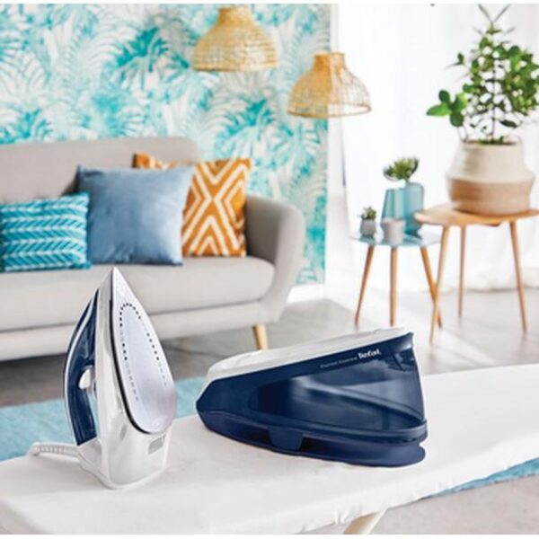Tefal Σύστημα Σιδερώματος - Πρεσοσίδερο Πίεσης 5.3bar Με Δοχείο 1.4lt Express Essential SV6110 - Image 3
