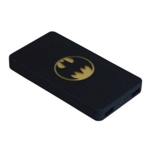 Lazerbuilt Power Bank DC Batman Με 2 Θύρες USB-A Και Φωτιζόμενο Logo 6000mAh 2A Μαύρο PBBM-6LI-BATLOGO - Image 3