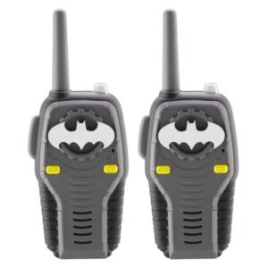 eKids Σετ 2 Walkie Talkies Batman Με Εμβέλεια 150 Μέτρων Μαύρο Ri-212BM