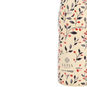 Estia Θερμός Παγούρι Travel Flask Save The Aegean 500ml Bloom Beige 01-31558 - Image 3