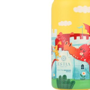 Estia Θερμός Παγούρι Παιδικό Wonder Bottle Save The Aegean 350ml Fortress Dragon 01-33088 - Image 3