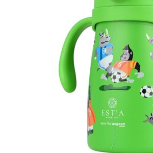 Estia Θερμός Παγούρι Παιδικό Bubble Bottle Save The Aegean 300ml Jungle Kick 01-33224 - Image 4