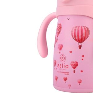 Estia Θερμός Παγούρι Παιδικό Bubble Bottle Save The Aegean 300ml Love Ascend 01-33231 - Image 3