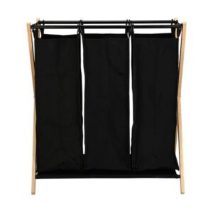 Estia Καλάθι Απλύτων 3 Θέσεων Bamboo Essentials 102lt 68x40x76cm 02-26967 - Image 5