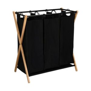Estia Καλάθι Απλύτων 3 Θέσεων Bamboo Essentials 102lt 68x40x76cm 02-26967