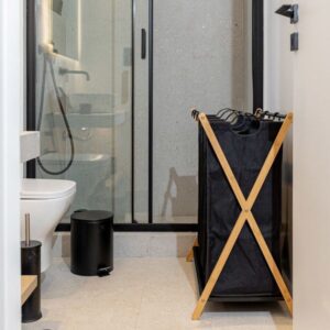Estia Καλάθι Απλύτων 3 Θέσεων Bamboo Essentials 102lt 68x40x76cm 02-26967 - Image 3