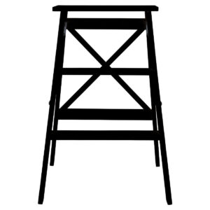 Estia Σκαλοσκαμπώ Bamboo Essentials Με 3 Σκαλιά 43.5x50x63.5cm Μαύρο 04-34412 - Image 4