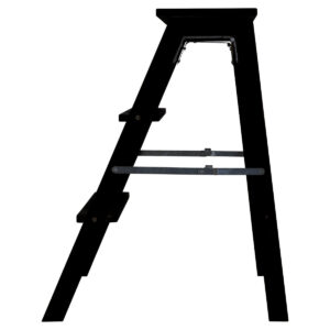 Estia Σκαλοσκαμπώ Bamboo Essentials Με 3 Σκαλιά 43.5x50x63.5cm Μαύρο 04-34412 - Image 3