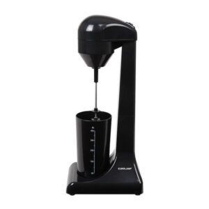 Eurolamp Φραπεδιέρα Επιτραπέζια 100w Με Πλαστικό Ποτήρι 450ml 2 Ταχυτήτων Μαύρη 300-70028