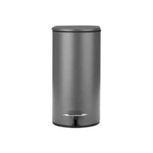 Estia Χαρτοδοχείο - Κάδος Μπάνιου Soft Close Slim Oval 5lt Ματ Γκρι 02-21931 - Image 2