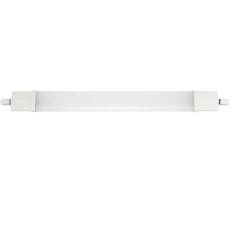 3-121500-1_800_533 Adeleq Φωτιστικό LED Στεγανό Οβάλ PC Επεκτεινόμενο 150cm 45W 230V 6000K ΙP65 Λευκό 3-121500 - Image 1