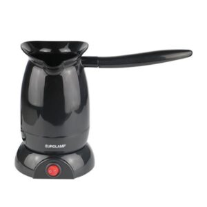 Eurolamp Ηλεκτρικό Μπρίκι 800w Πλαστικό 600ml Μαύρο 300-70009