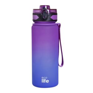 Ecolife Θερμός Μπουκάλι - Παγούρι Tritan 800ml Middle Purple 33-BO-2327