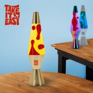 Legami Διακοσμητικό Φωτιστικό Lava Magmastic 11x36.3cm Χρυσαφί LAV0001 - Image 5