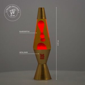 Legami Διακοσμητικό Φωτιστικό Lava Magmastic 11x36.3cm Χρυσαφί LAV0001 - Image 4