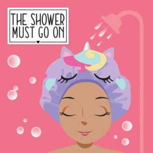 Legami Σκουφάκι Μπάνιου The Shower Must Go On - Unicorn Ροζ SHC0002 - Image 4