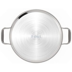 Fest Βαθιά Κατσαρόλα Reflection Φ24cm 5Lt Ανοξείδωτη 0066812 - Image 2
