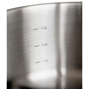 Fest Βαθιά Κατσαρόλα Reflection Φ24cm 5Lt Ανοξείδωτη 0066812 - Image 3