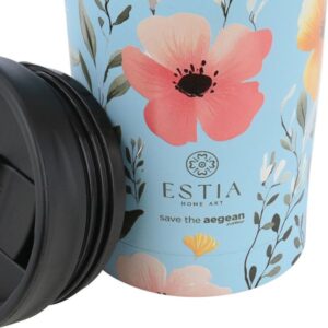 Estia Θερμός - Ποτήρι Για Καφέ Travel Mug Save The Aegean 350ml Sky Garden 01-31879 - Image 3