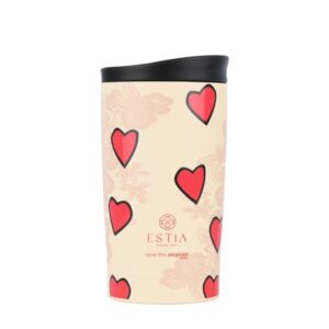 Estia Θερμός - Ποτήρι Για Καφέ Travel Mug Save The Aegean 350ml Tender Lace 01-31930