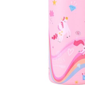Estia Θερμός Παγούρι Παιδικό Wonder Bottle Save The Aegean 350ml Rainbow Dreams 01-34184 - Image 4