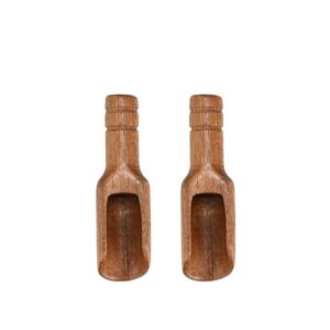 Estia Ξύλινες Σέσουλες Μπαχαρικών Allure 7.8cm Σετ 2 Τμχ 01-34610 - Image 2