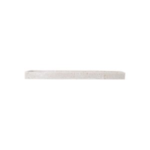 Estia Δίσκος Μπάνιου Travertine 28x12x2cm Εκρού 02-34023 - Image 2
