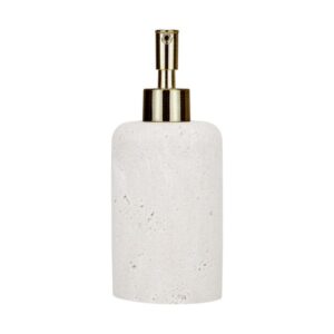 Estia Αντλία Σαπουνιού Travertine Φ7.5x17cm Εκρού 02-34054 - Image 2