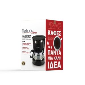 Telco Ηλεκτρική Καφετιέρα CM09S 650W 600ml Μαύρη 060133 - Image 3