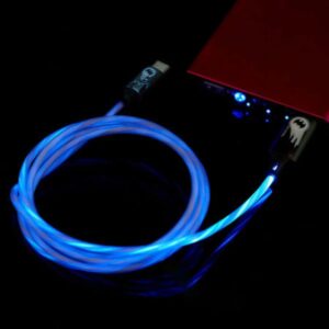 Lazerbuilt Φωτιζόμενο USB-A Σε Type-C 2.4Α 1.2m Batman CBBM-ACLI-BATMAN - Image 2